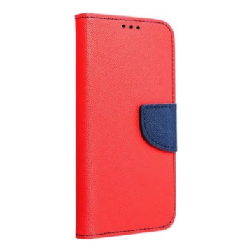 Hempi műbőr piros-kék oldalra nyíló mágneses flip tok, Samsung Galaxy S20 SM-G980