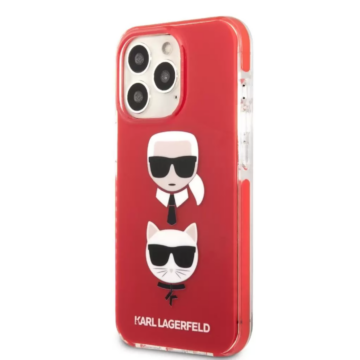 Karl Lagerfeld piros tok (KLHCP13LTPE2TR) Apple iPhone 13 Pro