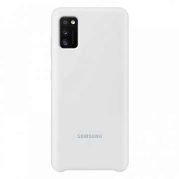 Samsung gyári Silicone Cover fehér szilikon TPU tok Samsung Galaxy A41 SM-A415F