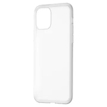 Baseus Jelly Liquid silica gel protective fehér ütésálló TPU tok, iPhone 11 Pro Max