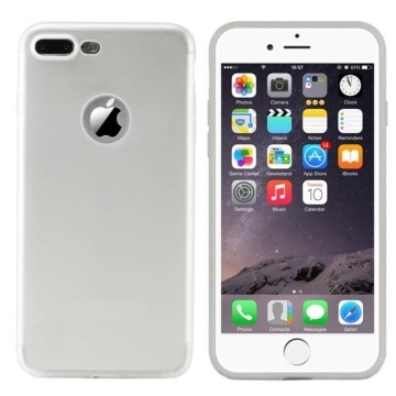 Colorfone Ezüst Metál színű TPU szilikon tok, Apple iPhone iPhone 7/8/SE 2020/2022