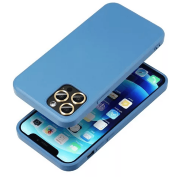 Forcell Silicone Apple iPhone 15 szilikon tok, kék