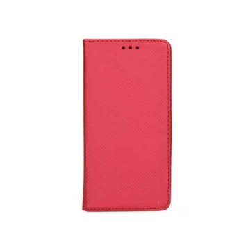 Magnet Xiaomi Redmi Note 11/11S mágneses flip tok, piros