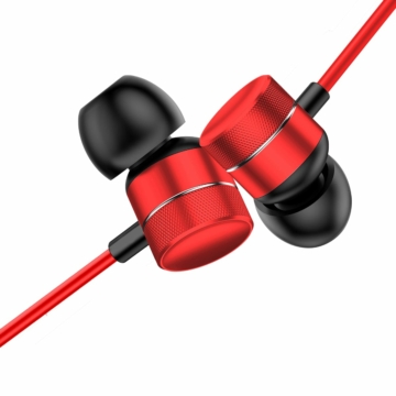 Baseus Encok H04 vezetékes fülhallgató – Piros