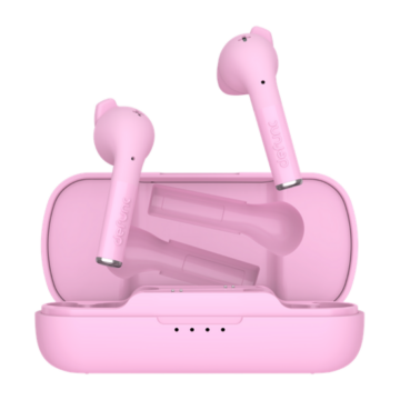 DeFunc TRUE Plus vezeték nélküli sztereó bluetooth fülhallgató, rózsaszín
