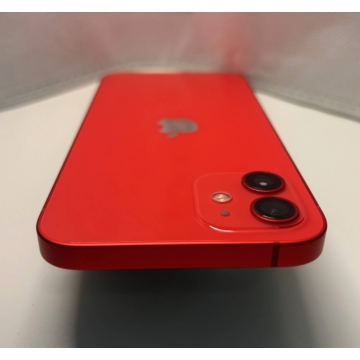Apple iPhone 12 mobiltelefon - használt, Product Red  színben, 64Gb - 89%-os akkumulátor kapacitás