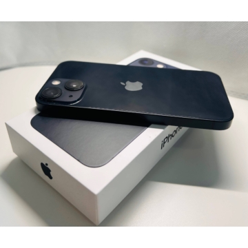 Apple iPhone 13 Mini mobiltelefon - használt,Fekete  színben, 128Gb - 85%-os akkumulátor kapacitás