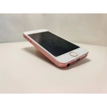 Apple iPhone SE 2016  mobiltelefon - használt, Rose Gold színben, 32Gb, 85% akku kapacitás