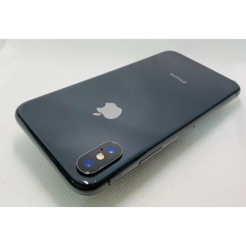 Apple iPhone X mobiltelefon - használt, Fekete színben, 64 Gb -89%-os akkumulátor kapacitás