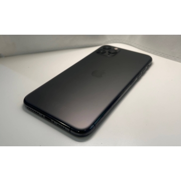 Apple iPhone 11 Pro Max mobiltelefon - használt, Szürke színben, 64 gb - 82%-os akkumulátor kapacitás