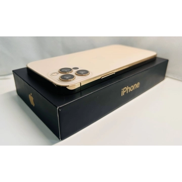 Apple iPhone 12 Pro mobiltelefon - használt, Arany színben, 128 Gb - 86%-os akkumulátor kapacitás