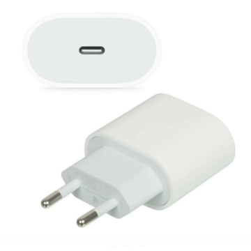 Apple Gyári hálózati töltő adapter 20W , USB-C kimenettel