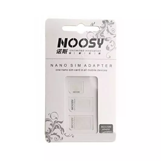 Noosy nano SIM és micro SIM adapter (3db)
