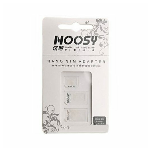 Noosy nano SIM és micro SIM adapter (3db)