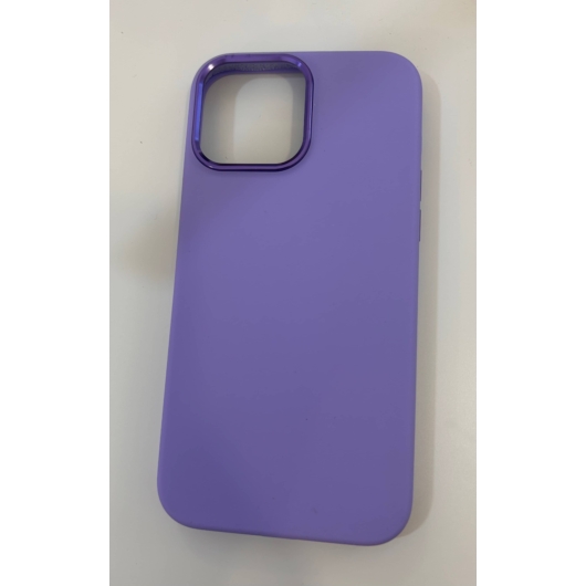 Lila színű TPU Szilikon Tok iPhone 13 Pro Max