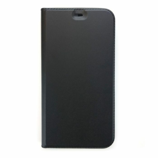 Cellect műbőr fekete oldalra nyíló flip tok, iPhone 8 Plus