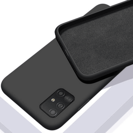 Cellect fekete színű TPU Szilikon Tok Samsung Galaxy A51 SM-A515F