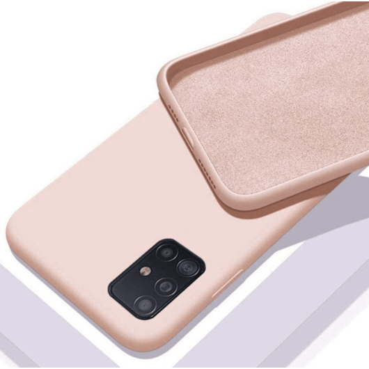 Cellect púder színű TPU Szilikon Tok iPhone 12/12 Pro