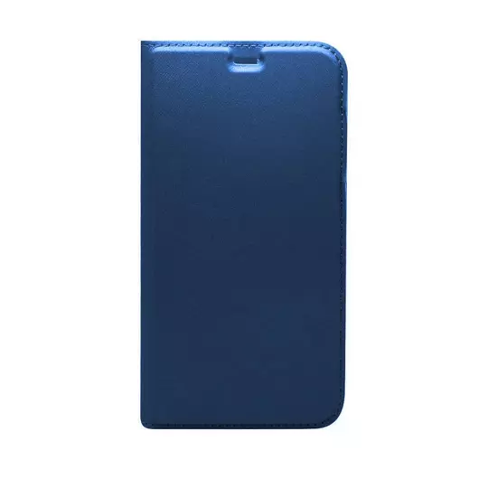 iPhone 13 , műbőr flip, kék