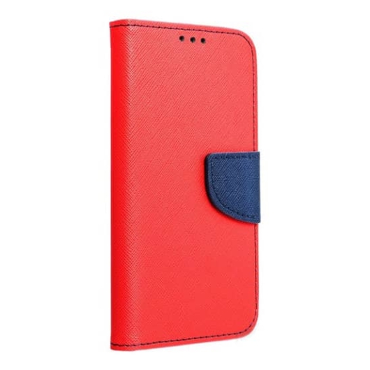 Fancy Samsung A725 Galaxy A72 flip tok, piros-kék