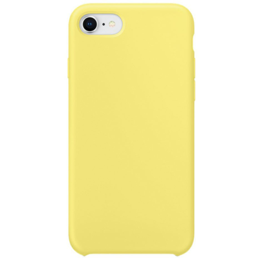 Apple Utángyártott Limonádé Sárga Szilikon hátlapi TPU tok, iPhone X/Xs