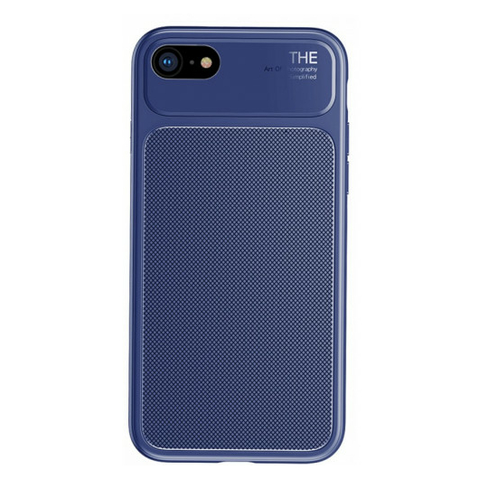 Baseus Knight Case Kék szilikon (TPU) Tok Műanyag Betéttel iPhone 7 Plus/8 Plus