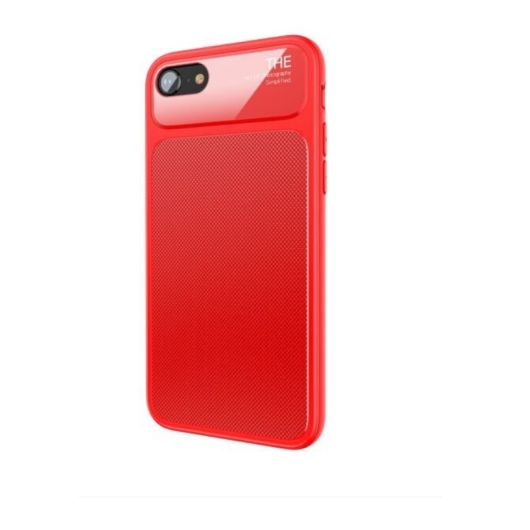 Baseus Knight Case Piros szilikon (TPU) Tok Műanyag Betéttel iPhone X/Xs