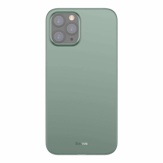 Baseus Wing Ultra Vékony Áttetsző Zöld PP (műanyag) tok, iPhone 12 Pro Max