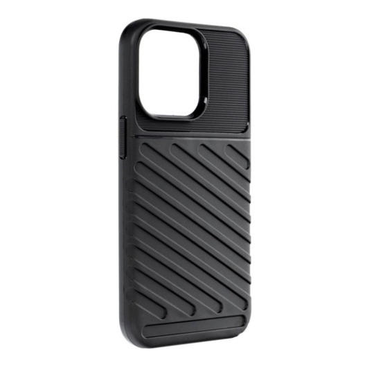 Forcell Thunder hátlap tok Apple iPhone 13 Pro, fekete