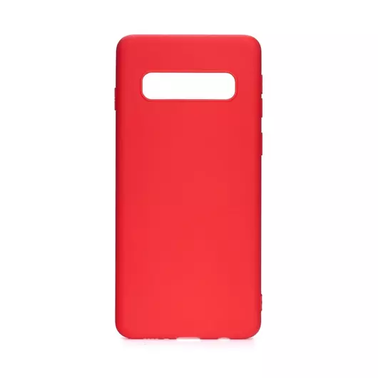 Forcell Silicone Piros TPU szilikon tok, Samsung Galaxy S21 SM-G991