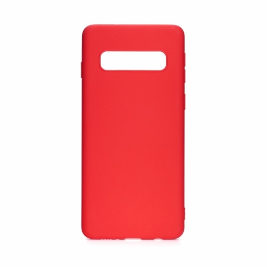 Forcell Silicone Piros TPU szilikon tok, Samsung Galaxy S21 SM-G991