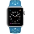 Kép 3/3 - Cellect Apple watch szilikon óraszíj világoskék/sötétkék - 42 mm