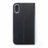 Kép 2/3 - Cellect műbőr fekete oldalra nyíló flip tok, iPhone 8 Plus