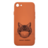 Kép 1/2 - Cellect narancs maszkos macska mintájú TPU szilikon tok, iPhone 7/8/SE (2020)
