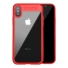 Kép 1/3 - Baseus Suthin piros TPU (szilikon) + PC (műanyag) tok, Apple iPhone X/Xs