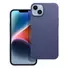 Kép 1/2 - Matt Apple iPhone 15 Plus szilikon tok, kék