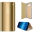 Kép 3/3 - Arany színű Clear View flip tok áttetsző fedéllel, Samsung Galaxy A50s SM-A507F