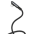 Kép 2/5 - Baseus Lightning kábel, Exciting Mobile Game, lekerekített L-alakú csatlakozó, 1.5A, 2m, fekete 