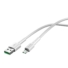 Kép 2/5 - Baseus Mini Micro USB kábel, fehér törésálló 2A, 1m