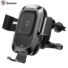 Kép 1/6 - Baseus autós telefontartó, vezeték nélküli töltéssel és automatikus nyitás-zárással - fekete