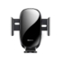 Kép 1/6 - Baseus Smart Gravity szellőzőrácsra illeszthető autós telefontartó - fekete
